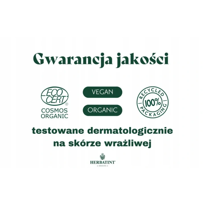 HERBATINT Bio Organic Detox szampon do włosów oczyszczający 260ml 