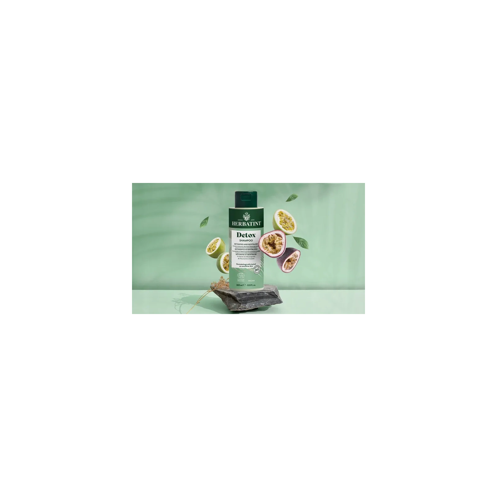 HERBATINT Bio Organic Detox szampon do włosów oczyszczający 260ml 