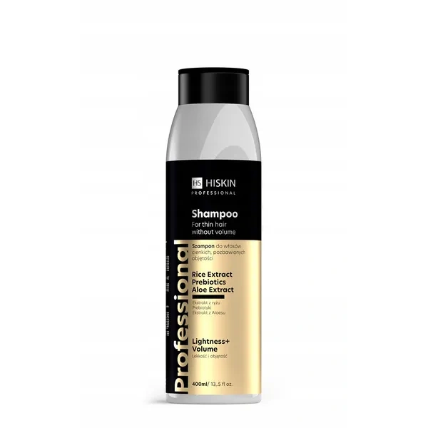HISKIN Professional szampon do włosów cienkich i pozbawionych objętości 400ml