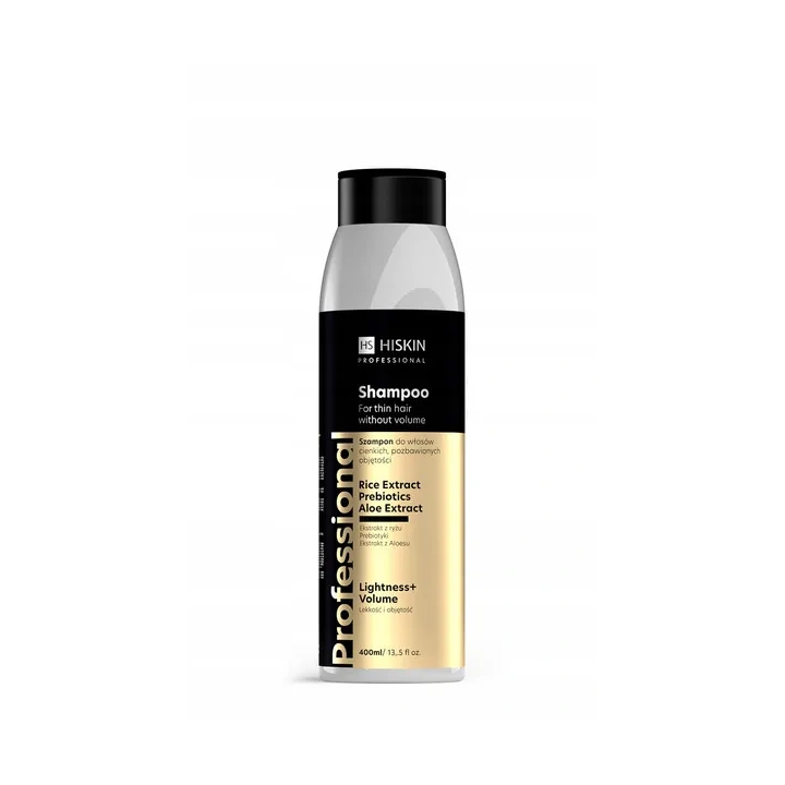HISKIN Professional szampon do włosów cienkich i pozbawionych objętości 400ml