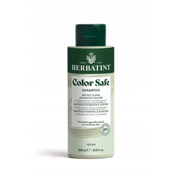 HERBATINT Bio Organic Color Safe szampon do włosów farbowanych 260ml