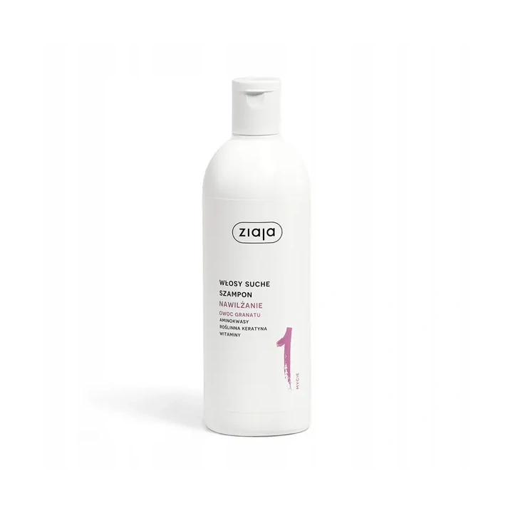 ZIAJA Owoc Granatu szampon do włosów 1 Nawilżanie 400ml 