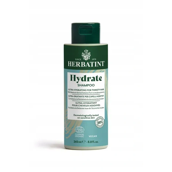 HERBATINT Bio Organic Hydrate szampon do włosów nawilżający 260ml 