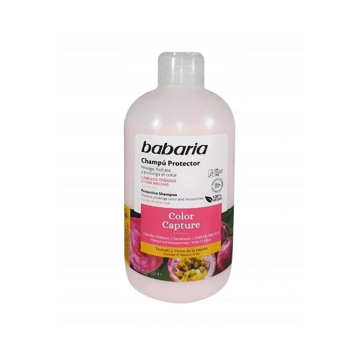 BABARIA Protector Color Capture szampon do włosów farbowanych 500ml 