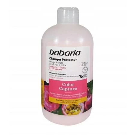BABARIA Protector Color Capture szampon do włosów farbowanych 500ml 