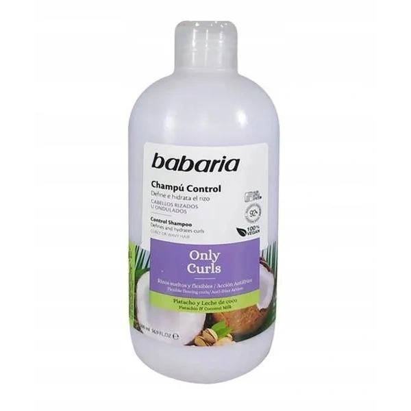 BABARIA Control Only Curls szampon do włosów kręconych 500ml 