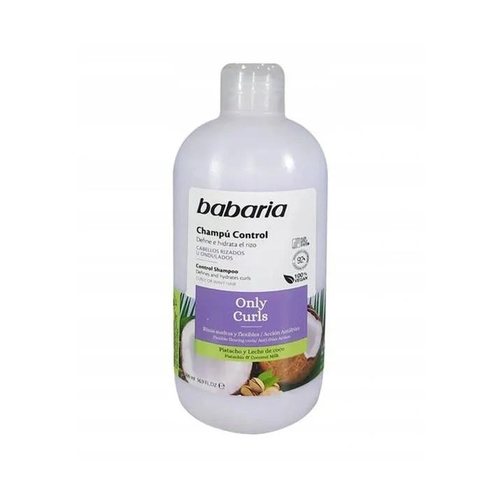 BABARIA Control Only Curls szampon do włosów kręconych 500ml 