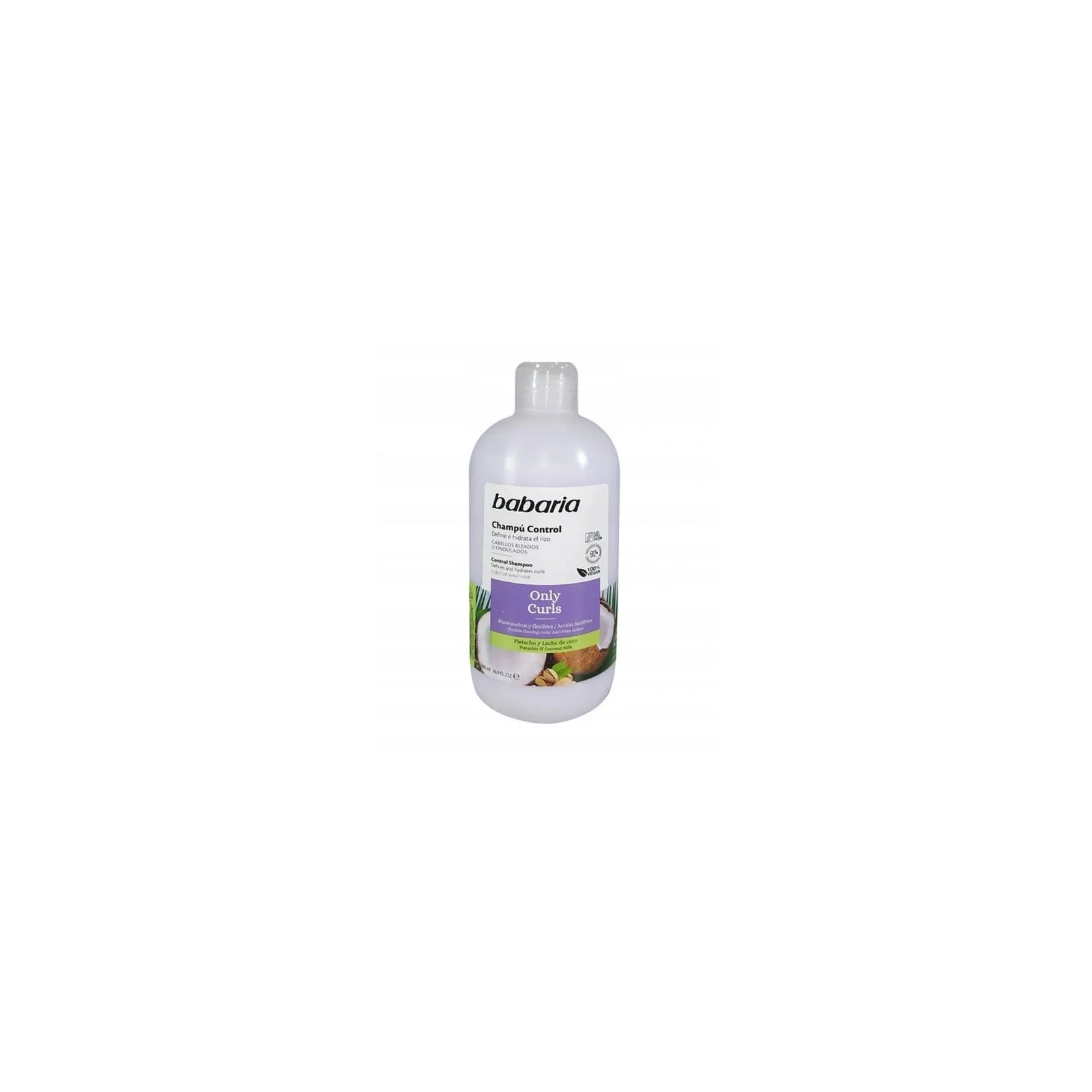 BABARIA Control Only Curls szampon do włosów kręconych 500ml 