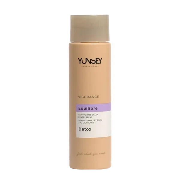 YUNSEI Vigorance Equlibre Detox szampon do włosów tłusta skóra, suche końcówki 300ml 