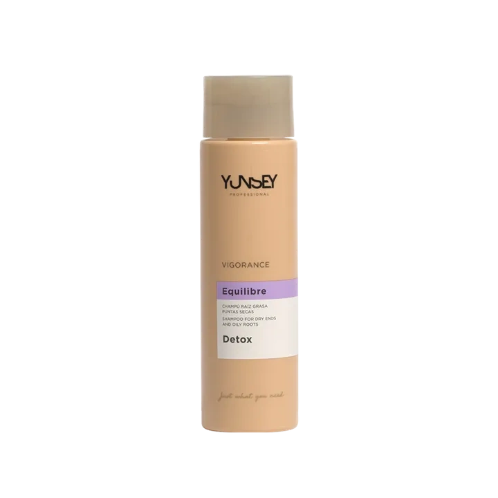 YUNSEI Vigorance Equlibre Detox szampon do włosów tłusta skóra, suche końcówki 300ml 