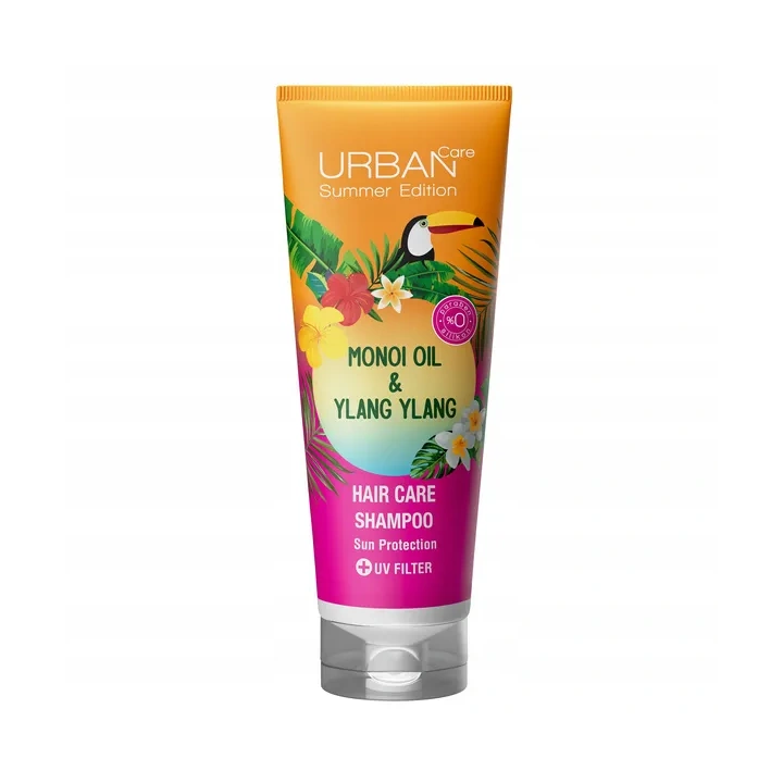 URBAN CARE Monoi Ylang Ylang szampon do włosów z filtrem UV 250ml 