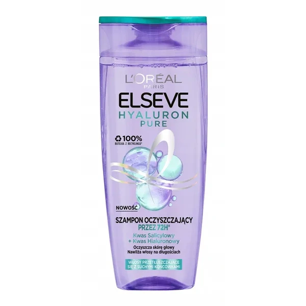 LOREAL Elseve Hyaluron Pure szampon do włosów 400ml
