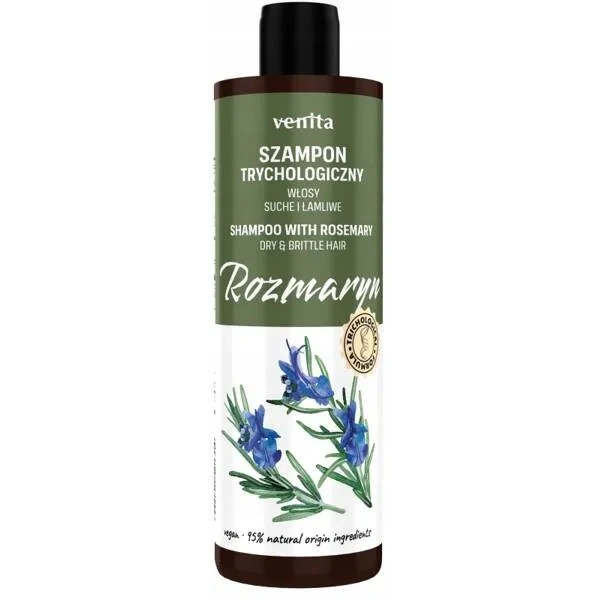 VENITA Trichological trychologiczny szampon do włosów Rozmaryn 300ml 