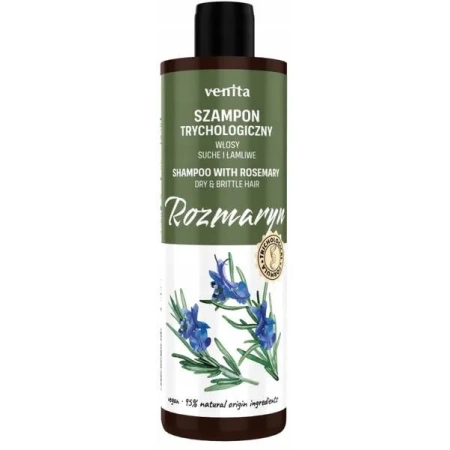 VENITA Trichological trychologiczny szampon do włosów Rozmaryn 300ml 