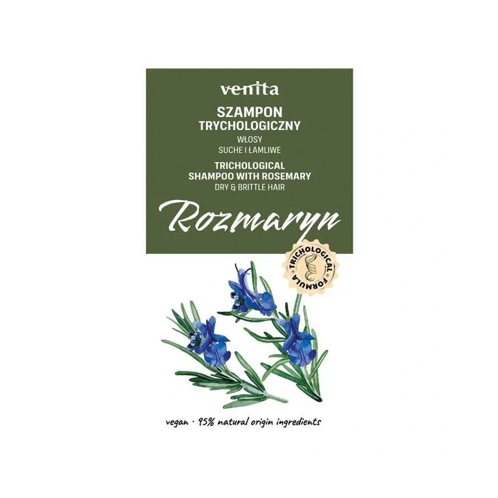 VENITA Trichological trychologiczny szampon do włosów Rozmaryn 300ml 