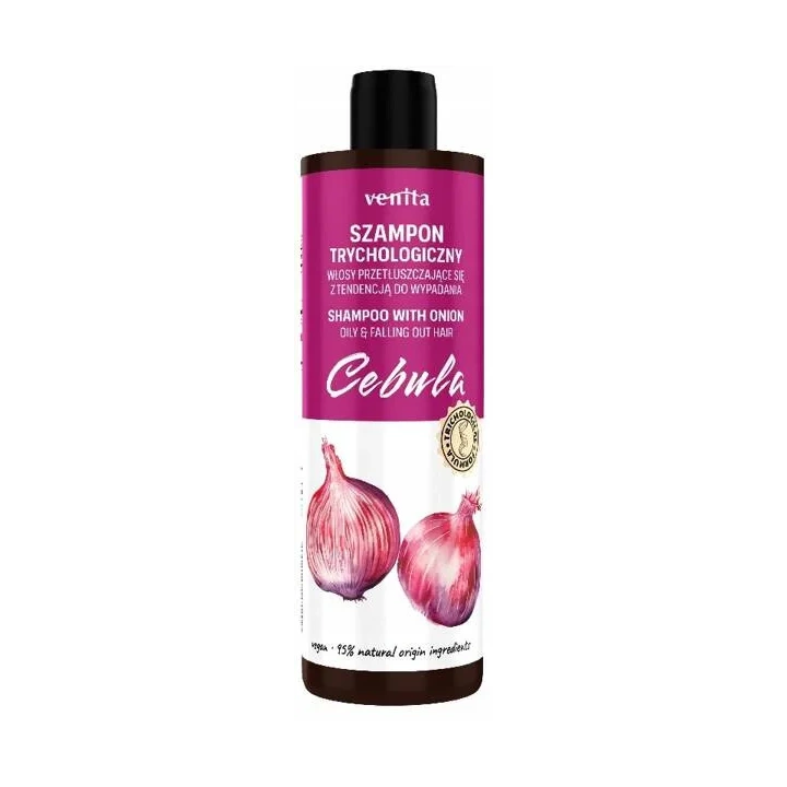 VENITA Trichological trychologiczny szampon do włosów Cebula 300ml 