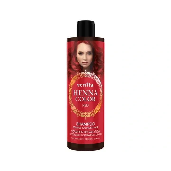 VENITA Henna Color szampon do włosów Red 300ml 