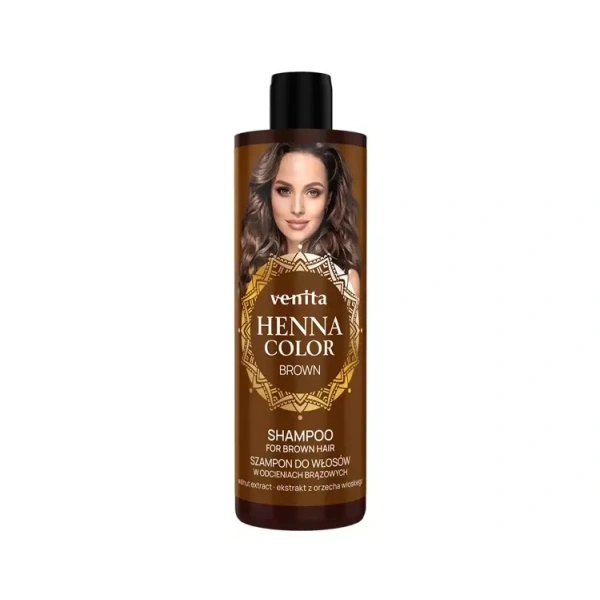 VENITA Henna Color szampon do włosów Brown 300ml 