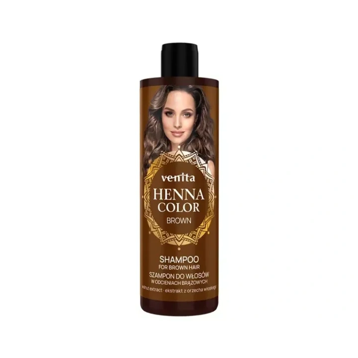 VENITA Henna Color szampon do włosów Brown 300ml 