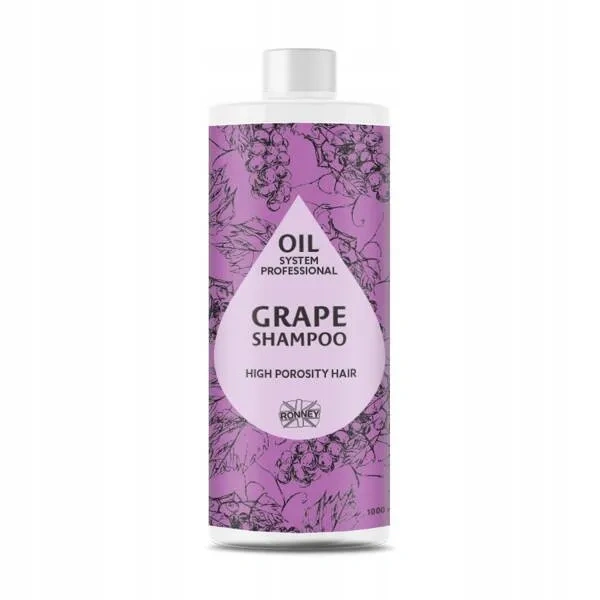 RONNEY Oil System High Porosity szampon Grape 1000ml