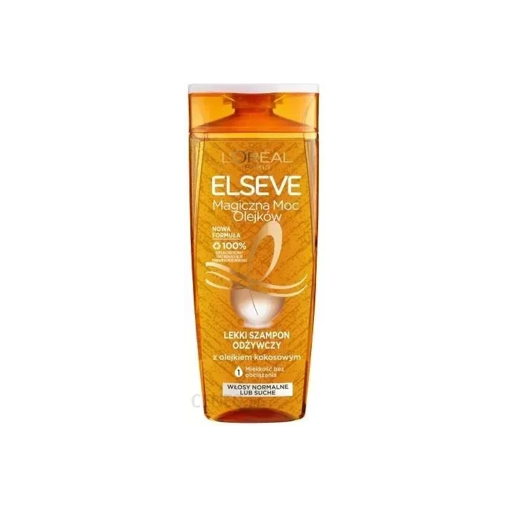 LOREAL Elseve Magiczna Moc Olejków lekki odżywczy szampon do włosów 400ml