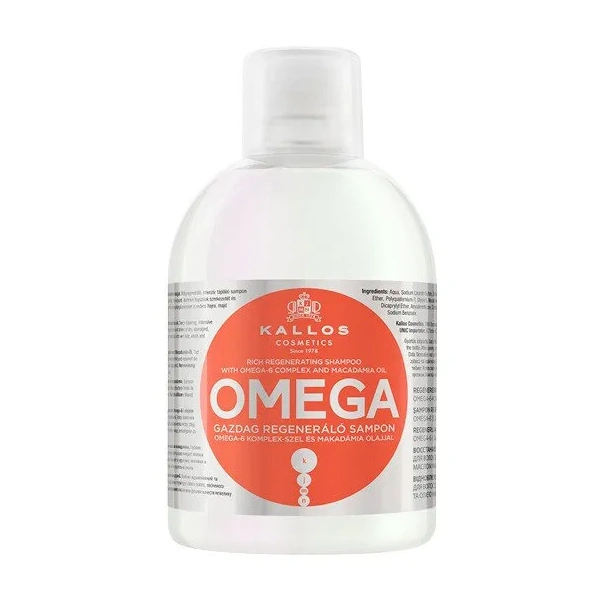 KALLOS Szampon do włosów Omega 1000ml