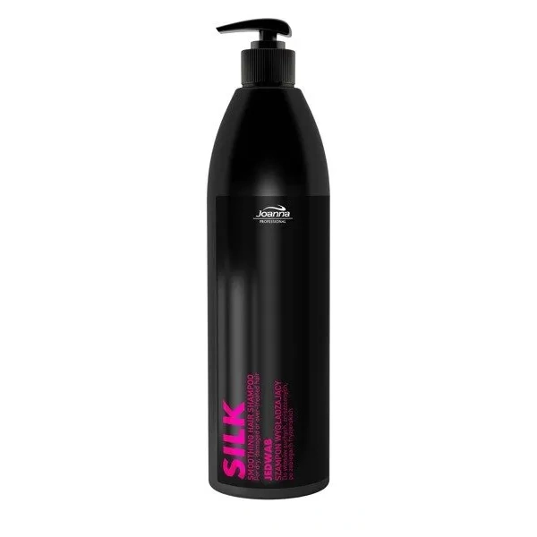 JOANNA Professional Silk szampon wygładzający z Jedwabiem 1000ml