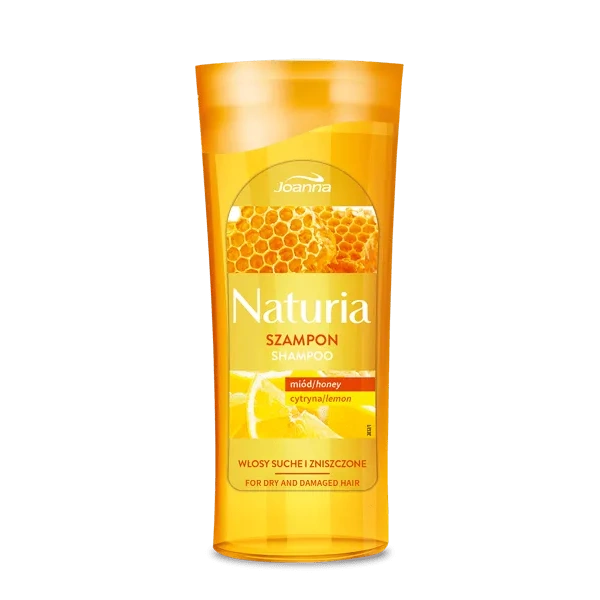 JOANNA Naturia szampon do włosów mini miód i cytryna 100ml