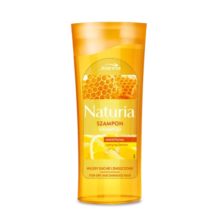 JOANNA Naturia szampon do włosów mini miód i cytryna 100ml