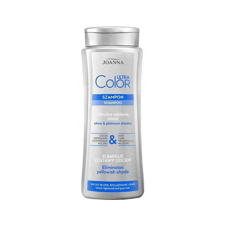 JOANNA Ultra Color szampon do włosów Chłodne odcienie blond 400ml