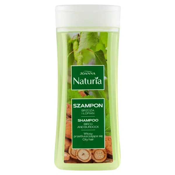 JOANNA Naturia szampon do włosów Brzoza i Łopian 200ml 