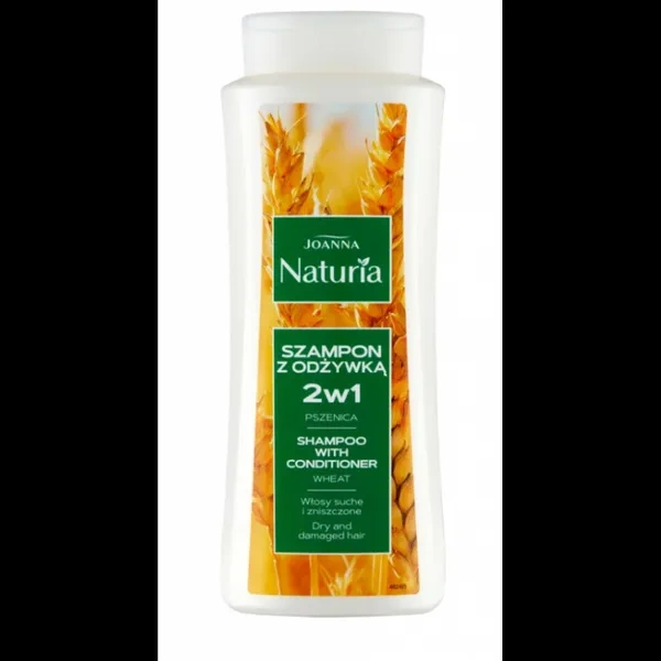 Joanna JOANNA Naturia szampon z odżywką Pszenica 500ml — Składniki i ocena
