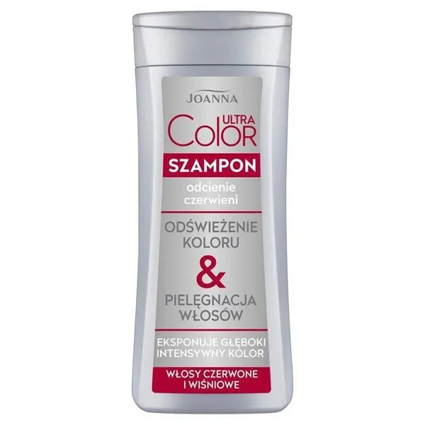 JOANNA Ultra Color szampon do włosów Czerwonych i kasztanowych 200ml