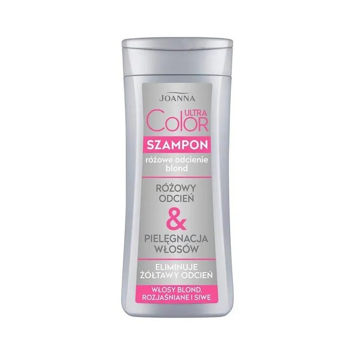 JOANNA Ultra Color szampon do włosów Różowy odcień 200ml