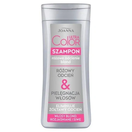 JOANNA Ultra Color szampon do włosów Różowy odcień 200ml