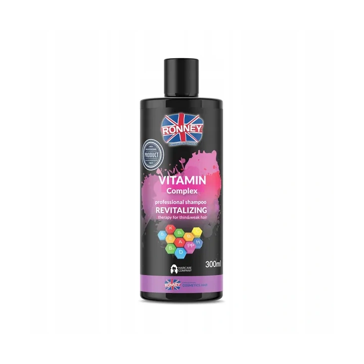 RONNEY Vitamin Complex rewitalizujący szampon do włosów cienkich i osłabionych 300ml