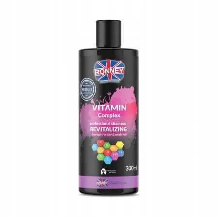 RONNEY Vitamin Complex rewitalizujący szampon do włosów cienkich i osłabionych 300ml