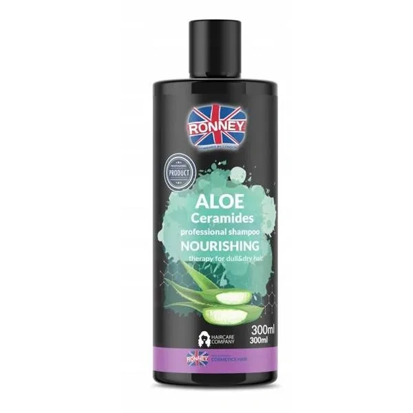 RONNEY Aloe Ceramides nawilżający szampon do włosów suchych i matowych 300ml