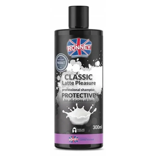 RONNEY Classic Latte Pleasure ochronny szampon do włosów 300ml