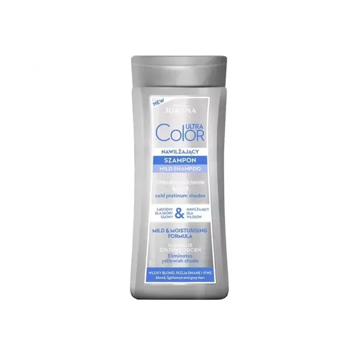 JOANNA Ultra Color szampon do włosów nawilżający Chłodny blond 200ml 