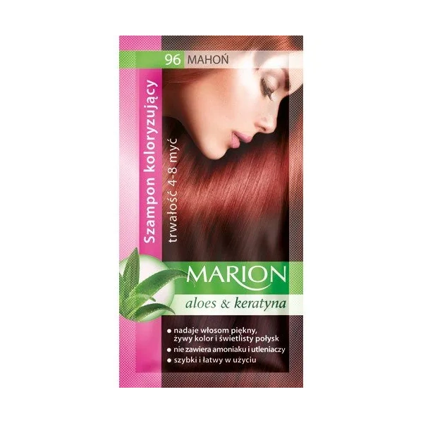 MARION szampon koloryzujący 96 Mahoń 40ml