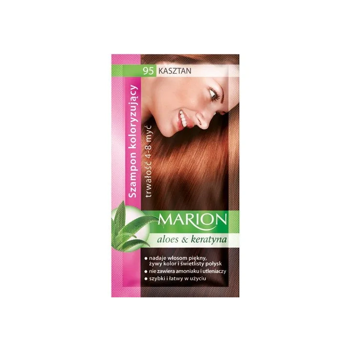 MARION szampon koloryzujący 95 Kasztan 40ml