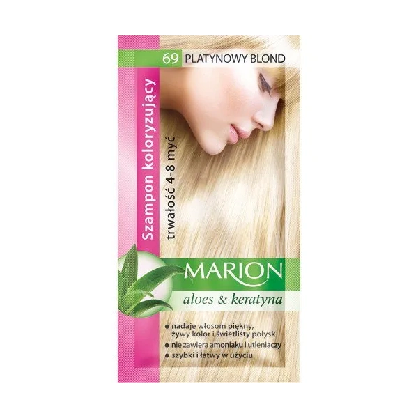 MARION Szampon koloryzujący 69 Platynowy Blond 40ml