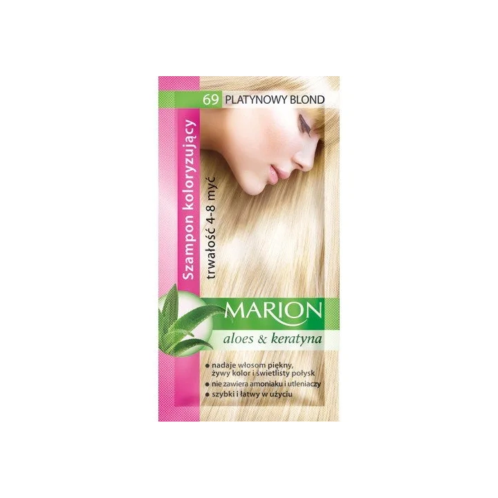 MARION Szampon koloryzujący 69 Platynowy Blond 40ml