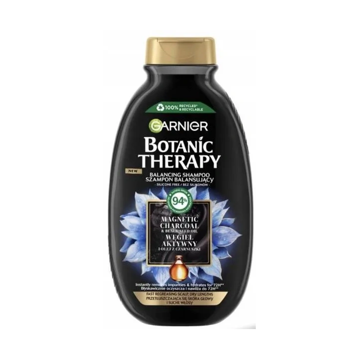 GARNIER Botanic Therapy szampon Aktywny Węgiel 400ml