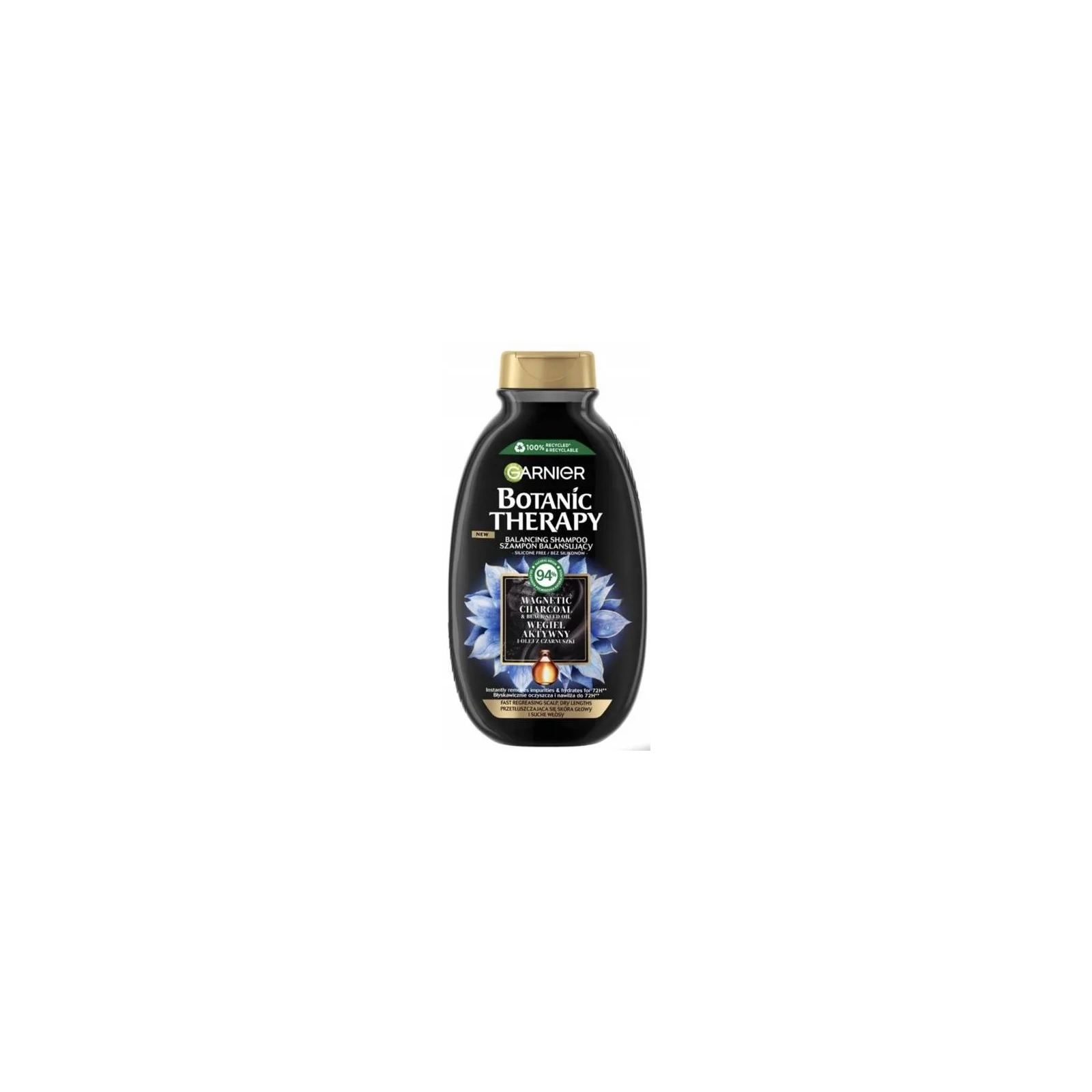 GARNIER Botanic Therapy szampon Aktywny Węgiel 400ml