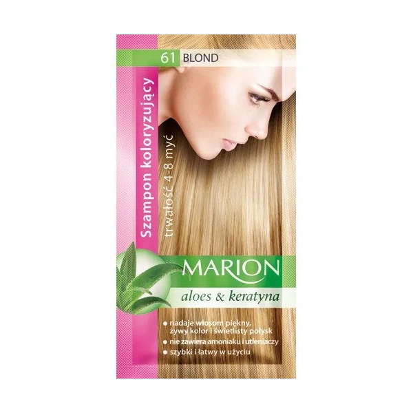 MARION Szampon koloryzujący 61 Blond 40ml