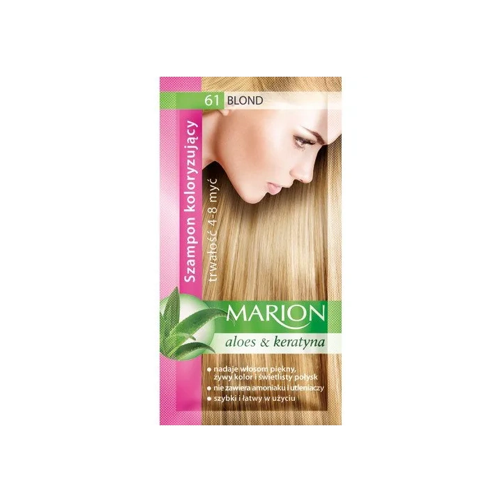 MARION Szampon koloryzujący 61 Blond 40ml