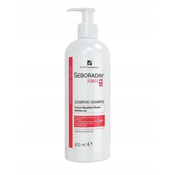 SEBORADIN Forte+ szampon do włosów z tendencją do wypadania 400ml