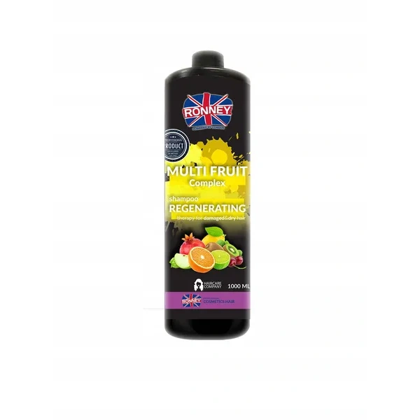 RONNEY Multi Fruit Complex szampon do włosó regenerujący 1000ml